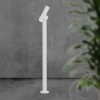 V-TAC 4W LED állólámpa állítható fejjel, 100 cm fehér házzal, meleg fehér - SKU 10476