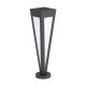 V-TAC fordított gúla alakú 63cm magas napelemes lámpa, távirányítóval, meleg fehér - SKU 23350