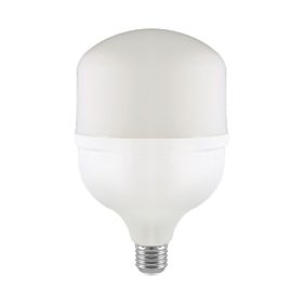   V-TAC 50W E27 hideg fehér T140 LED égő + E27-E40 foglalatadapter - SKU 23575