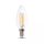 V-TAC 6W E14 meleg fehér filament C35 gyertya LED égő, 130 Lm/W - SKU 212848
