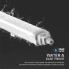 V-TAC polikarbonát LED lámpa 60cm 18W IP65 hideg fehér 120 Lm/W (GT-Széria) - SKU 23392