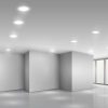 V-TAC PRO süllyeszthető, műanyag, kerek LED panel 24W, természetes fehér - SKU 78681
