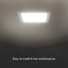 V-TAC PRO süllyeszthető, műanyag, szögletes LED panel 3W, hideg fehér - SKU 104791