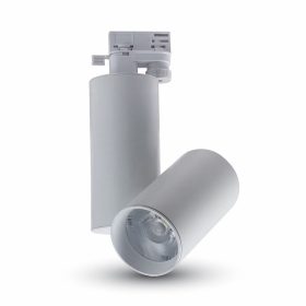   V-TAC LED sínes spotlámpa állítható CRI>95 15W meleg fehér - SKU 1298