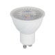 V-TAC GU10 LED spot égő 6W meleg fehér 110° - SKU 211921