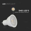 V-TAC GU10 LED spot égő dimmelhető 6W természetes fehér 110° - SKU 211991