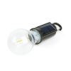 Phenom akasztható szolár lámpa - villanykörte alakú - USB-C - 100 lumen - 400 mAh	