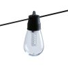 Smart szolár fényfüzér, 30 darab RGB LED körte, bluetoothos kapcsolat, 13 méter