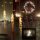 LED-es fényfüggöny - jégcsappal - 3,5 x 0,7 m - 180 melegfehér LED - IP44	