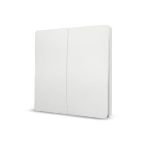   Delight KINETIC fali kapcsoló - 433 Mhz - 2 körös - IP20 - fehér