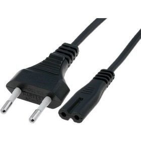   Hálózati piskóta kábel, magnó / borotva tápkábel 1.5 m