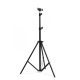 Alumínium tripod, fényképezőgép állvány 210 cm, 1,4" menettel