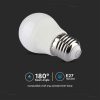V-TAC színváltós RGB+ meleg fehér G45 LED lámpa izzó 4.8W / E27 - 3028