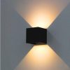 V-TAC 5W fali LED lámpa - természetes fehér - fekete ház - 7094