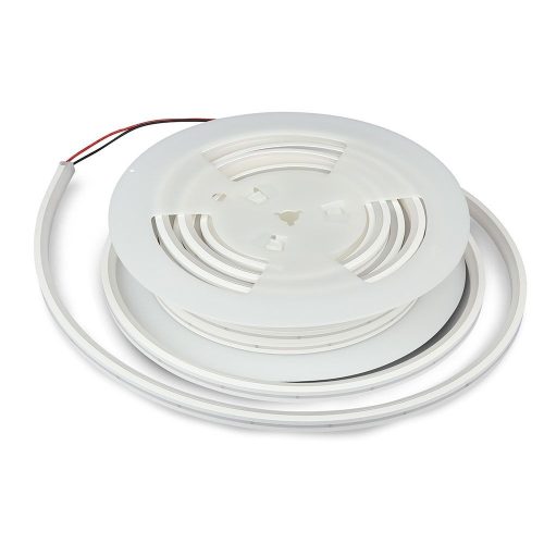 V-TAC flexibilis vízálló 10W/m LED neon szalag 24V - IP65 - 4000K - 2569