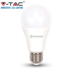   V-TAC dimmelhető 12W E27 A60 LED izzó - hideg fehér - 7193