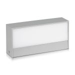   V-TAC kültéri homlokzatvilágító fali LED lámpa 9W - hideg fehér - 8241