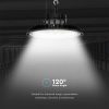 V-TAC LED csarnokvilágító mélysugárzó UFO lámpa állítható fogyasztással és színhőmérséklettel - 10467