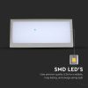 V-TAC Landscape kültéri fali LED lámpa 20W - Hideg fehér, 100 Lm/W - 218238