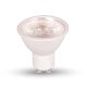 V-TAC LED lámpa izzó, 8W 38° GU10 - Természetes fehér - 1694