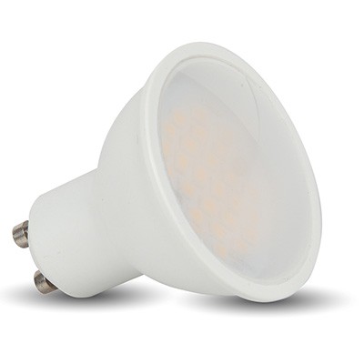 V-TAC dimmelhető LED SPOT lámpa, 7W GU10 - hideg fehér - fényerő szabályozható - 1671