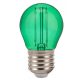 V-TAC filament LED izzó E27, 2W, zöld - 7411
