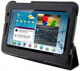 Samsung Galaxy Tab 2 tablet tok állvány 7" - fekete