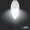 V-TAC színváltós RGB+ természetes fehér LED lámpa izzó 3.5W / E14 - 2770