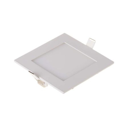 V-TAC süllyeszthető mennyezeti négyzet LED lámpa panel - 6W, hideg fehér - 4865