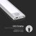 V-TAC 60 cm akkumulátoros SMD LED bútorvilágítás mozgásérzékelővel, természetes fehér - 2966