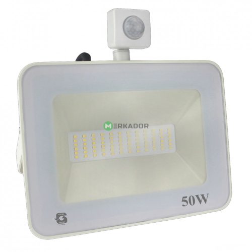 FL-APPLE-50W-PIR2 50W SMD LED reflektor mozgásérzékelővel