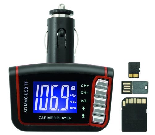 FMK82 autórádió FM transmitter MP3 USB-ről