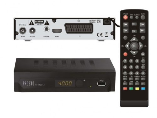 DVB-T beltéri vevő egység és multimédia-lejátszó - PROSTO RT5400T2