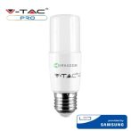   V-TAC T37 LED izzó 8W E27 - Samsung chip - meleg fehér - 144