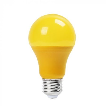 V-TAC sárga LED izzó 9W E27 foglalat - 7342