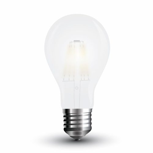 V-TAC filament LED izzó 7W E27 - meleg fehér - 7181