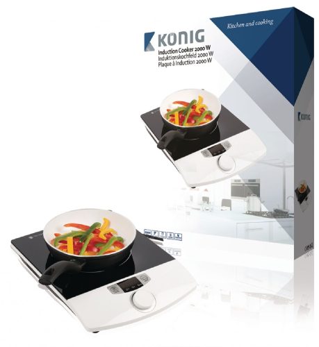 König hordozható asztali indukciós főzőlap