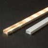Alumínium U profil LED szalaghoz, 1m - 41010A1