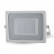 V-TAC 50W SMD LED reflektor, fényvető hideg fehér - fehér ház - 5827