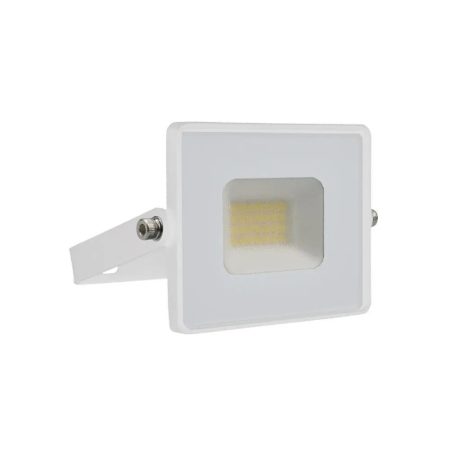 V-TAC 20W SMD LED reflektor, fényvető hideg fehér - fehér ház - 5951