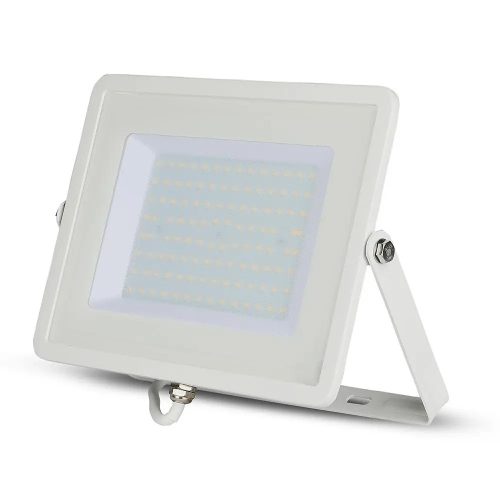 V-TAC PRO 100W SMD LED reflektor, Samsung chipes fényvető - Természetes fehér, fehér házzal - 21416