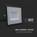 V-TAC 50W SMD LED reflektor, fényvető természetes fehér - fekete ház - 215959