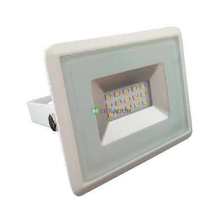 V-TAC 10W SMD LED reflektor, fényvető meleg fehér - fehér ház - 5943