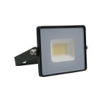   V-TAC 20W SMD LED reflektor, fényvető természetes fehér - fekete ház - 5947