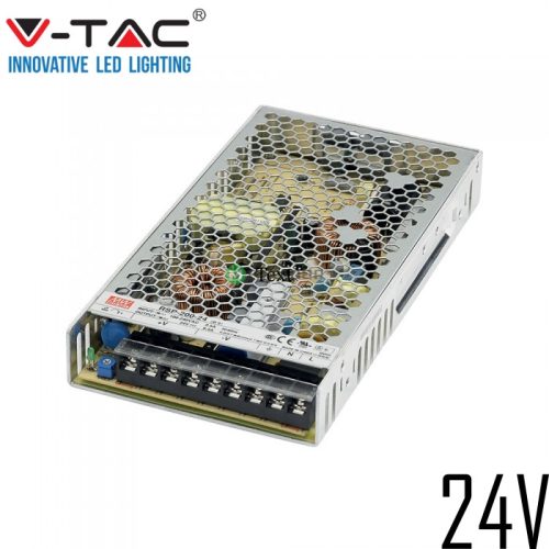 V-TAC hálózati MeanWell tápegység mágneses tracklighthoz, 24V 4A - 11144