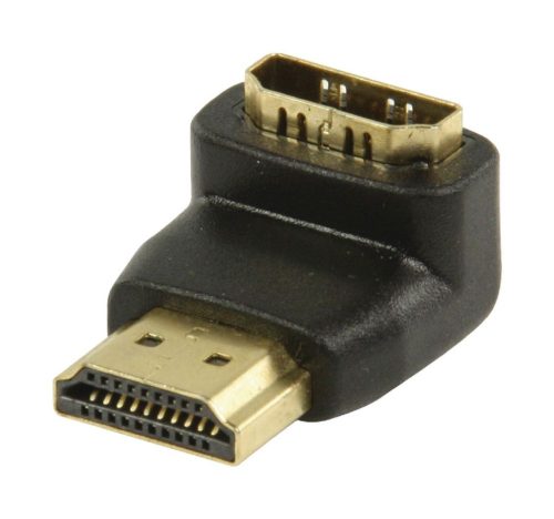HDMI kábel sarok toldó adapter 90 fok anya / apa