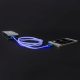 iPhone 5/5S/5C/6/6 plus világító USB adat és töltő kábel