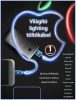 iPhone 5/5S/5C/6/6 plus világító USB adat és töltő kábel