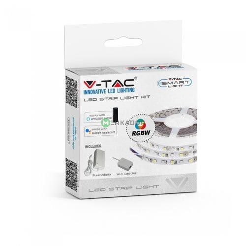 V-TAC Smart Light WiFi vezérlős 5 m RGBW LED szalag szett - 2584
