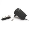 Univerzális állítható feszültségű tápegység + 6 db adapter 1000 mA